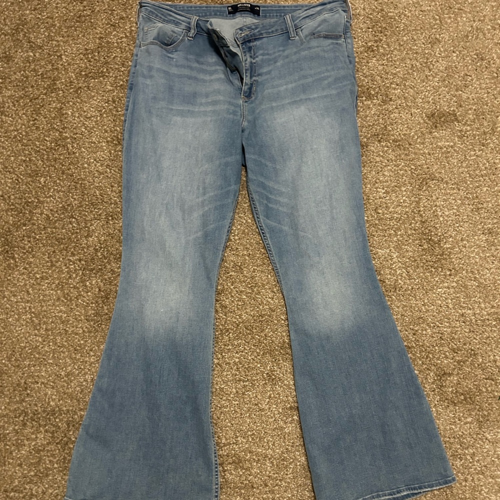 Hollister Blue Flare Jeans